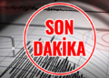 Malatya’da 5,6 büyüklüğünde deprem