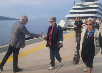 Global Ports Holding’in Bodrum Cruise Port’u sezonun ilk gemisini ağırladı