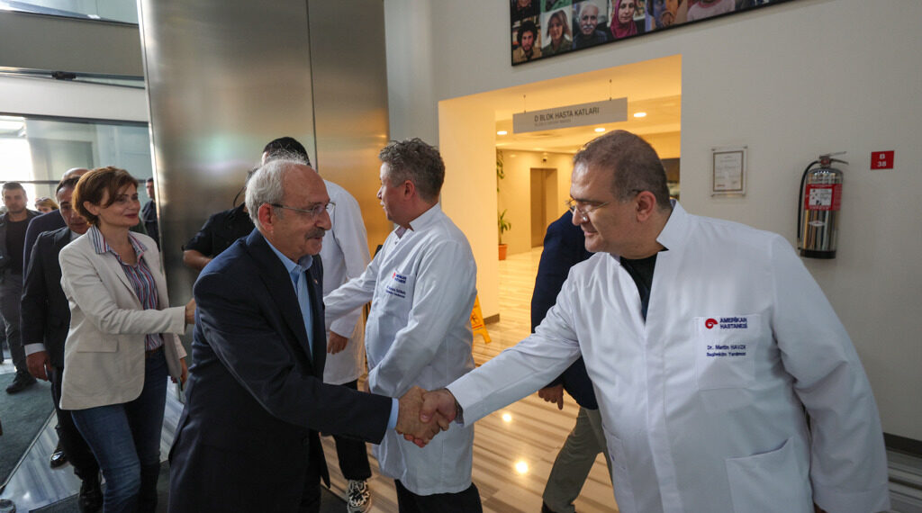 Kılıçdaroğlu’ndan Sabancı çiftine hastane ziyareti