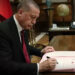 Cumhurbaşkanı Erdoğan imzaladı: İsveç’in NATO üyeliği TBMM’de