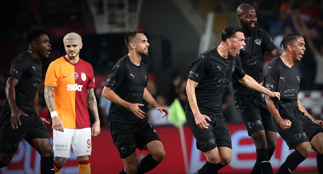Galatasaray’ın galibiyet serisini Hatayspor bitirdi