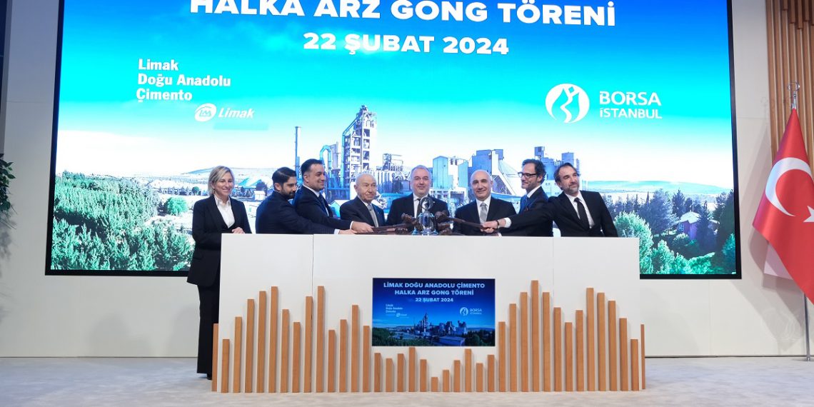 Borsa İstanbul’da gong Limak Doğu Anadolu Çimento San. ve Tic. A.Ş. için çaldı