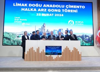 Borsa İstanbul’da gong Limak Doğu Anadolu Çimento San. ve Tic. A.Ş. için çaldı