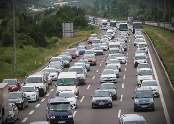 Anadolu Otoyolu’nda bayram yoğunluğu!