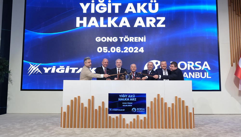 Borsa İstanbul’da gong Yiğit Akü için çaldı