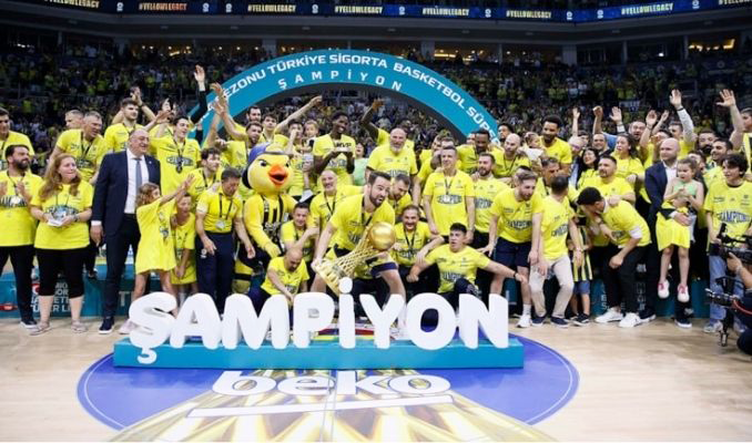 Türkiye Sigorta Basketbol Süper Lig Şampiyonu Fenerbahçe Beko