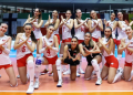 Genç kadın voleybolcular Avrupa şampiyonu