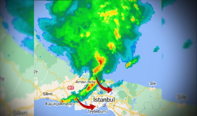İstanbul için sağanak uyarısı: Dikkatli olun!