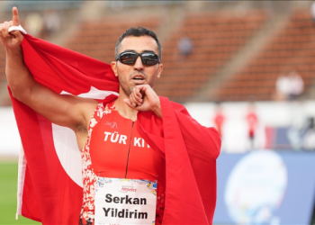 Para atlet Serkan Yıldırım’dan altın madalya