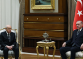 Cumhurbaşkanı Erdoğan, Bahçeli’yi kabul etti