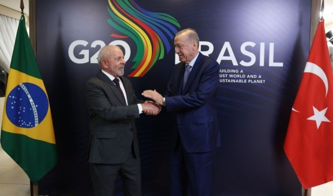 Cumhurbaşkanı Erdoğan Brezilya’da temaslarını sürdürdü