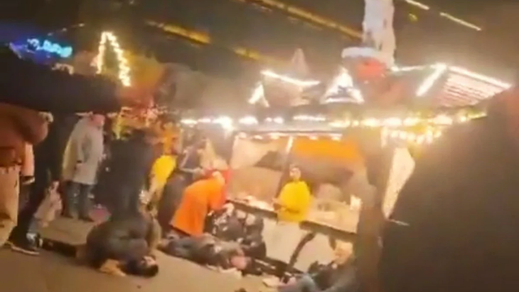 Almanya’da Noel pazarına araçla saldırı: 11 ölü, 60 yaralı