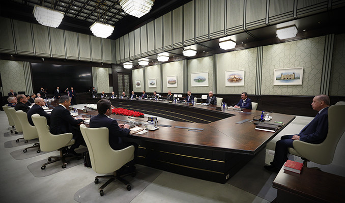 MGK, Cumhurbaşkanı Erdoğan başkanlığında toplandı!