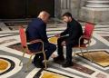 Bazilikada sürpriz buluşma! Zelenskiy: Trump ile koşulsuz ateşkesi görüştük