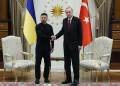 Cumhurbaşkanı Erdoğan, Ukrayna lideri Zelenskiy ile görüşüyor