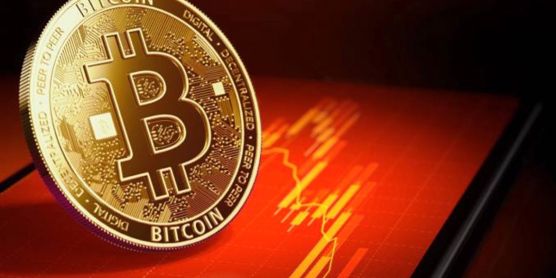 Borsaların düşmesiyle Bitcoin üç haftanın en düşük seviyesinde