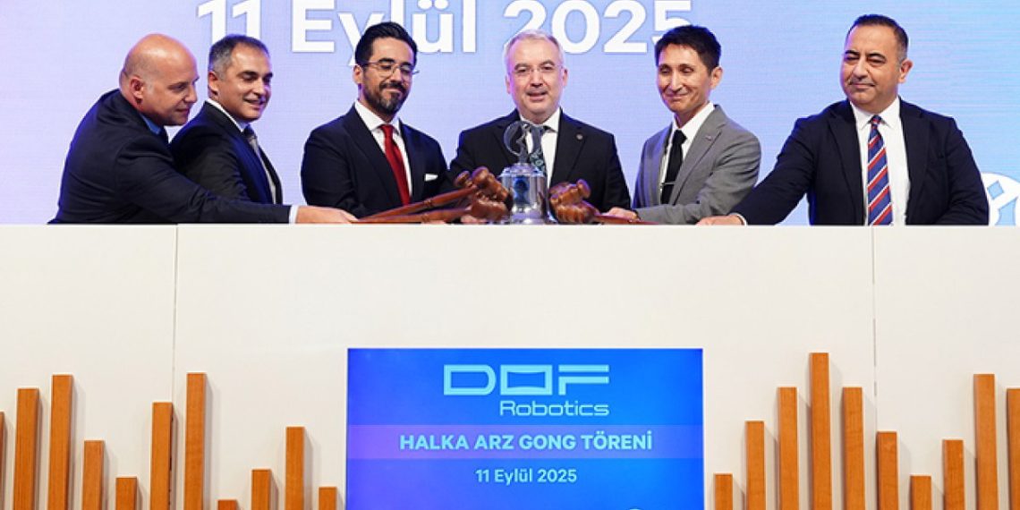 Borsa İstanbul’da gong DOF Robotik Sanayi A.Ş. için çaldı