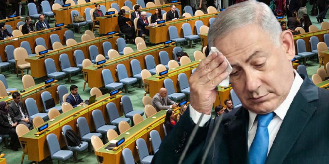 Netanyahu’ya BM Genel Kurulu’nda protesto şoku!