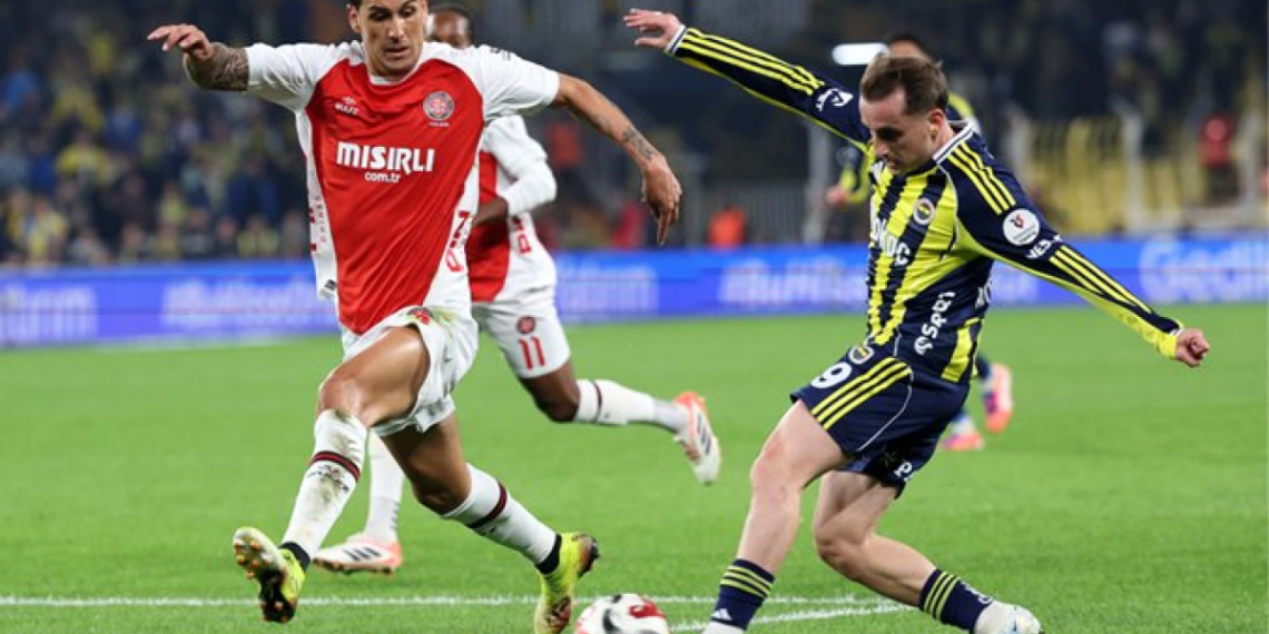 Fenerbahçe Fatih Karagümrük’ü 2-1 mağlup etti