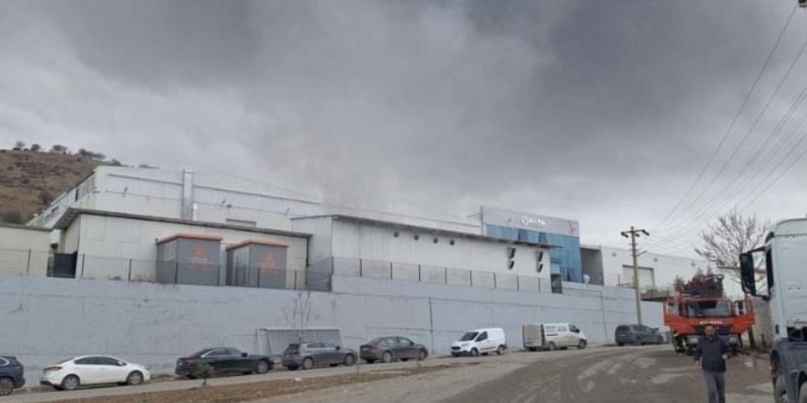 Alfa Solar Enerji yangının ardından üretime yeniden başladı