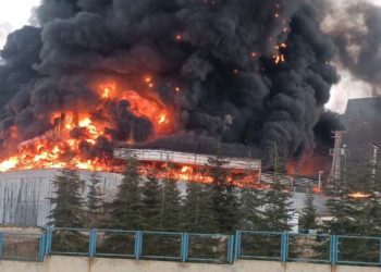 Bahadır Kimya fabrikasında yangın: Önce devre kesti, sonra işleme kapatıldı