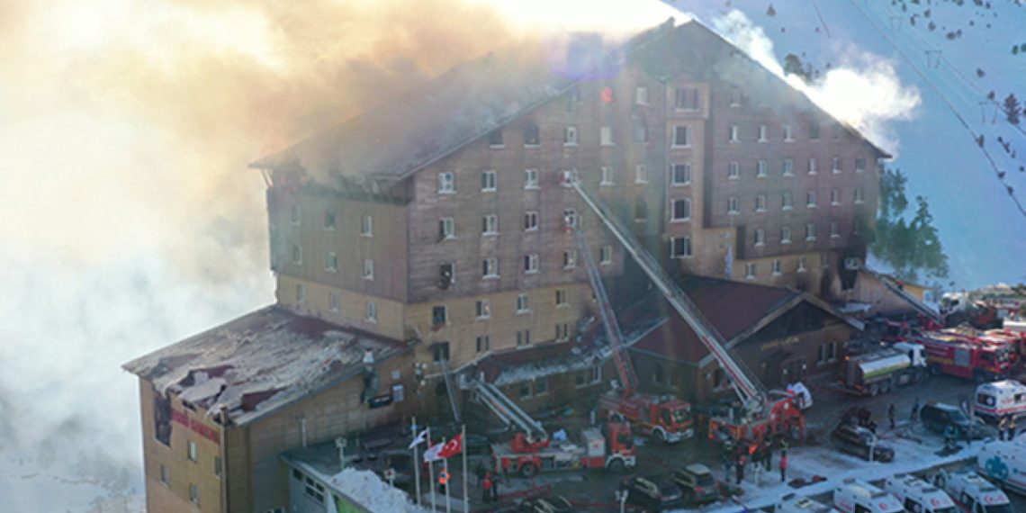 Kartalkaya yangını soruşturmasında 9 bürokrata yurt dışı çıkış yasağı