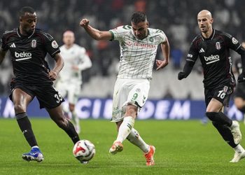 Beşiktaş, Konyaspor’u 2-1 mağlup ederek 3 puanı aldı