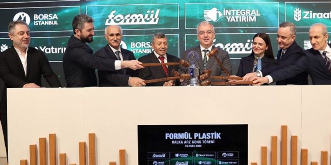 Borsa İstanbul’da gong Formül Plastik için çaldı