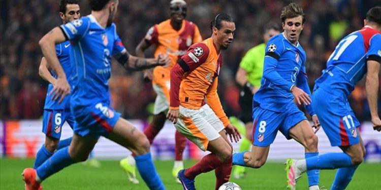 Galatasaray Atletico Madrid ile 1-1 berabere kaldı