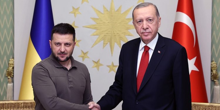 Cumhurbaşkanı Erdoğan, Zelenskiy ile görüştü